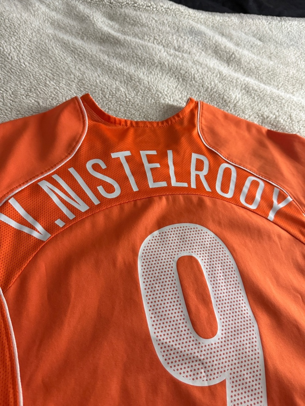 VINTAGE Netherlands 🇳🇱 #9 Ruud Van Nistelrooy Euro 2004 Home Nike Jersey - Picture 9 of 9